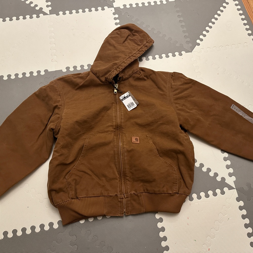 Carhartt J130 Carhartt Brown Sandstone Active Jacket Large